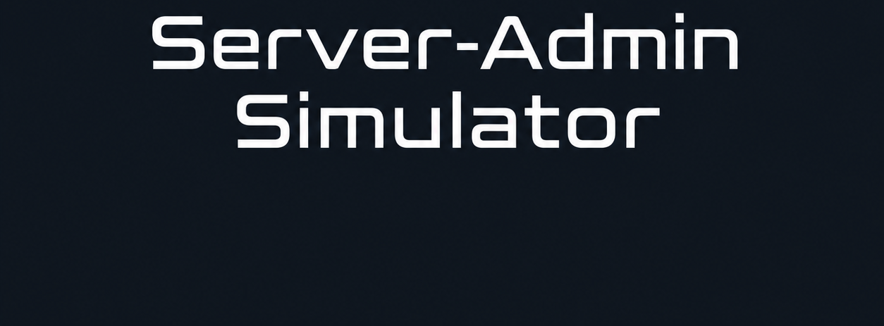 Server-Admin Simulator